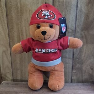 NWT San Francisco 49ers Plush Bear